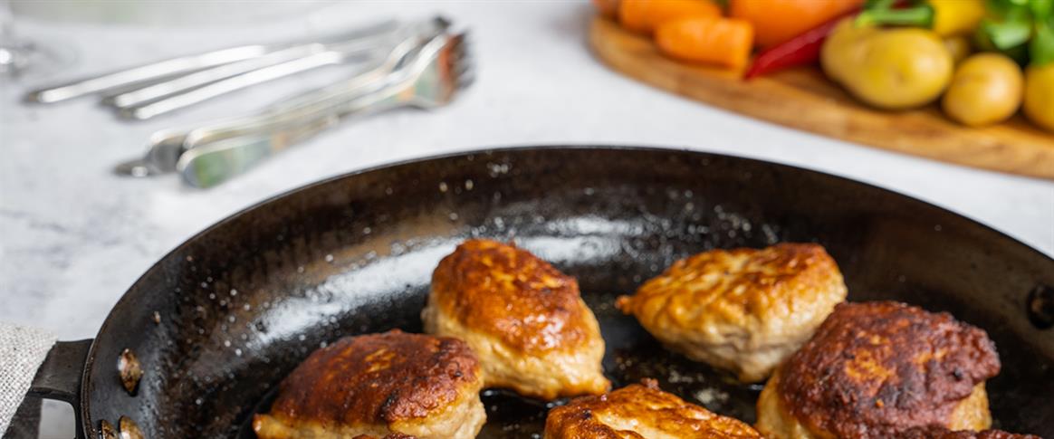 En halv million frikadeller fortæller, at ældre danskere stadig helst vil have traditionel mad